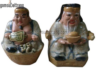 Tượng thần tài thổ địa cao 12cm