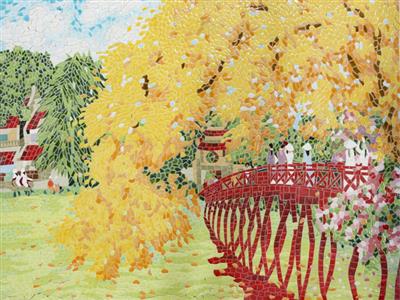 Tranh ghép sứ cao cấp Bát Tràng